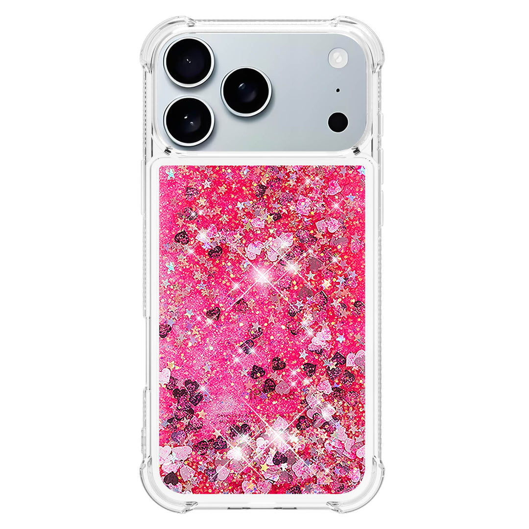 Liquid Schwimmende Glitzer Flakes Hülle/Case für iPhone 17 Pro, 17 Pro Max | ZITOCASES®