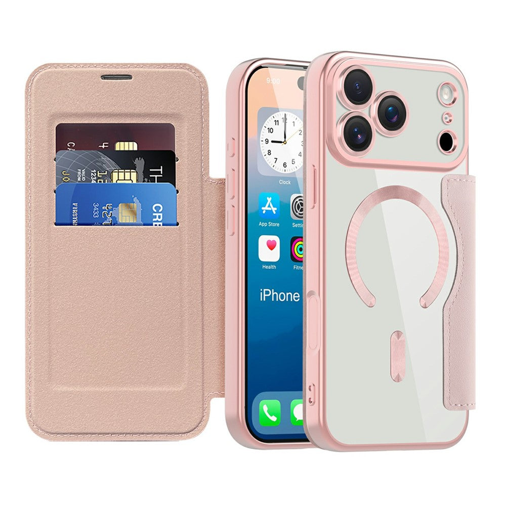 Karierte Kunstleder MagSafe/Magnet Klapp Hülle/Flip Case für iPhone 17 Pro, 17 Pro Max | ZITOCASES®