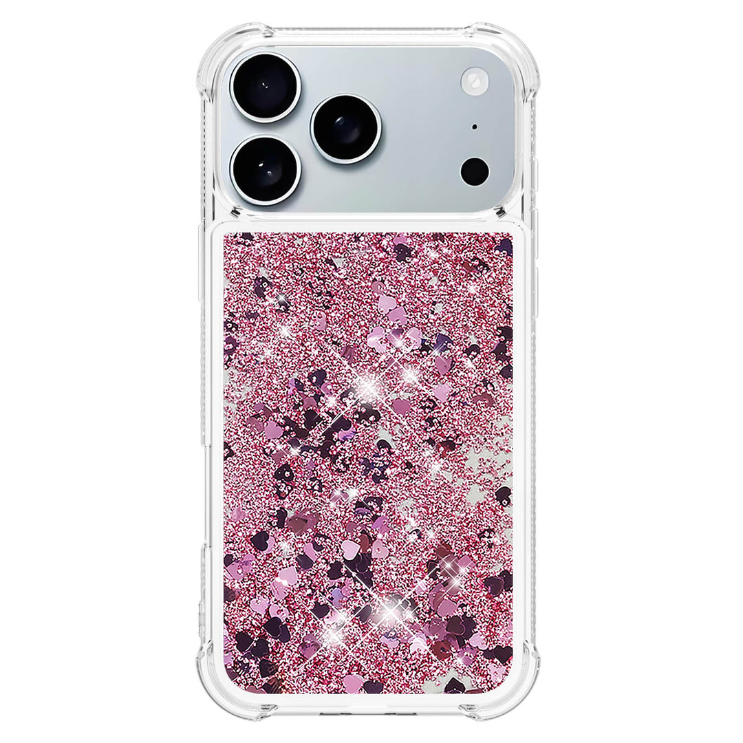 Liquid Schwimmende Glitzer Flakes Hülle/Case für iPhone 17 Pro, 17 Pro Max | ZITOCASES®