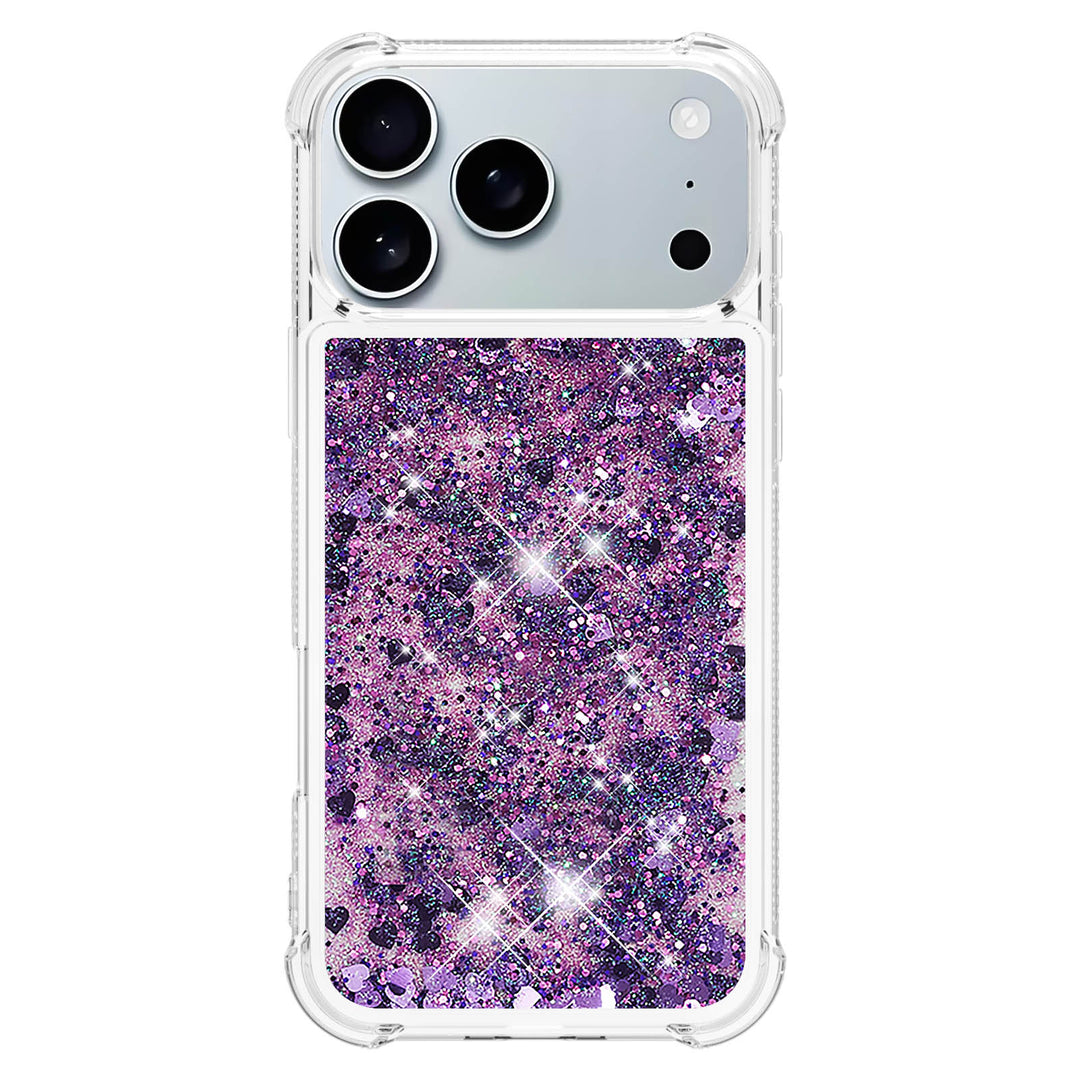 Liquid Schwimmende Glitzer Flakes Hülle/Case für iPhone 17 Pro, 17 Pro Max | ZITOCASES®
