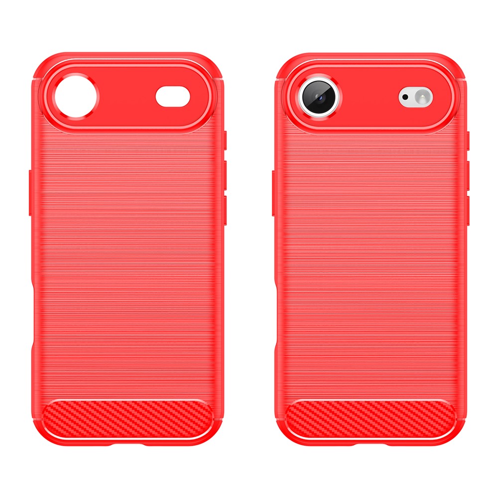 Metallstruktur/Carbon Optik Silikon Hülle/Case für iPhone Air | ZITOCASES®