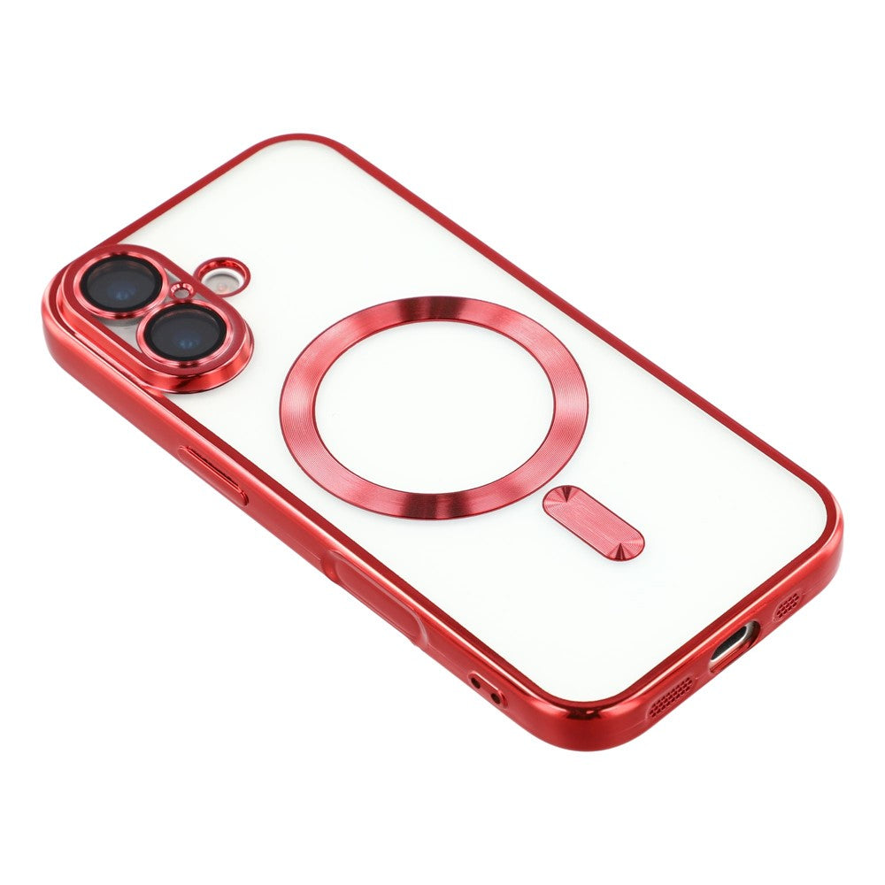 Transparente/Chrom MagSafe/Magnet Silikon Hülle/Case für iPhone 17 | ZITOCASES®