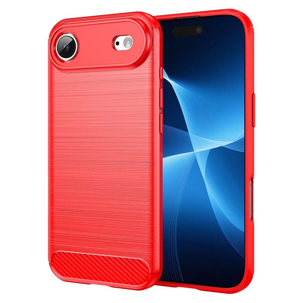 Metallstruktur/Carbon Optik Silikon Hülle/Case für iPhone Air | ZITOCASES®