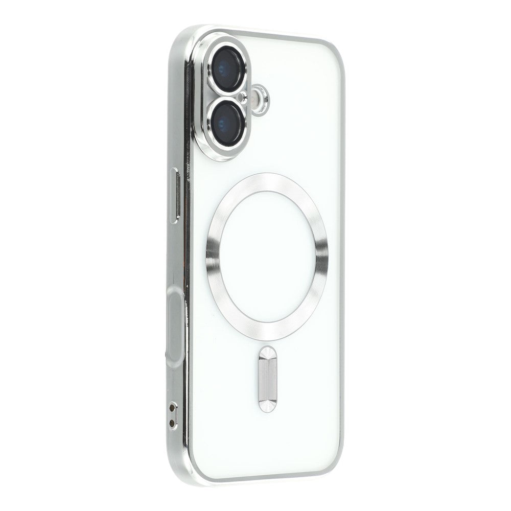 Transparente/Chrom MagSafe/Magnet Silikon Hülle/Case für iPhone 17 | ZITOCASES®