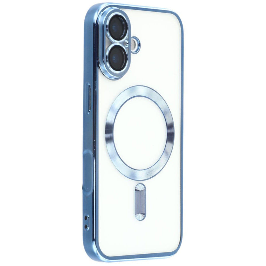 Transparente/Chrom MagSafe/Magnet Silikon Hülle/Case für iPhone 17 | ZITOCASES®