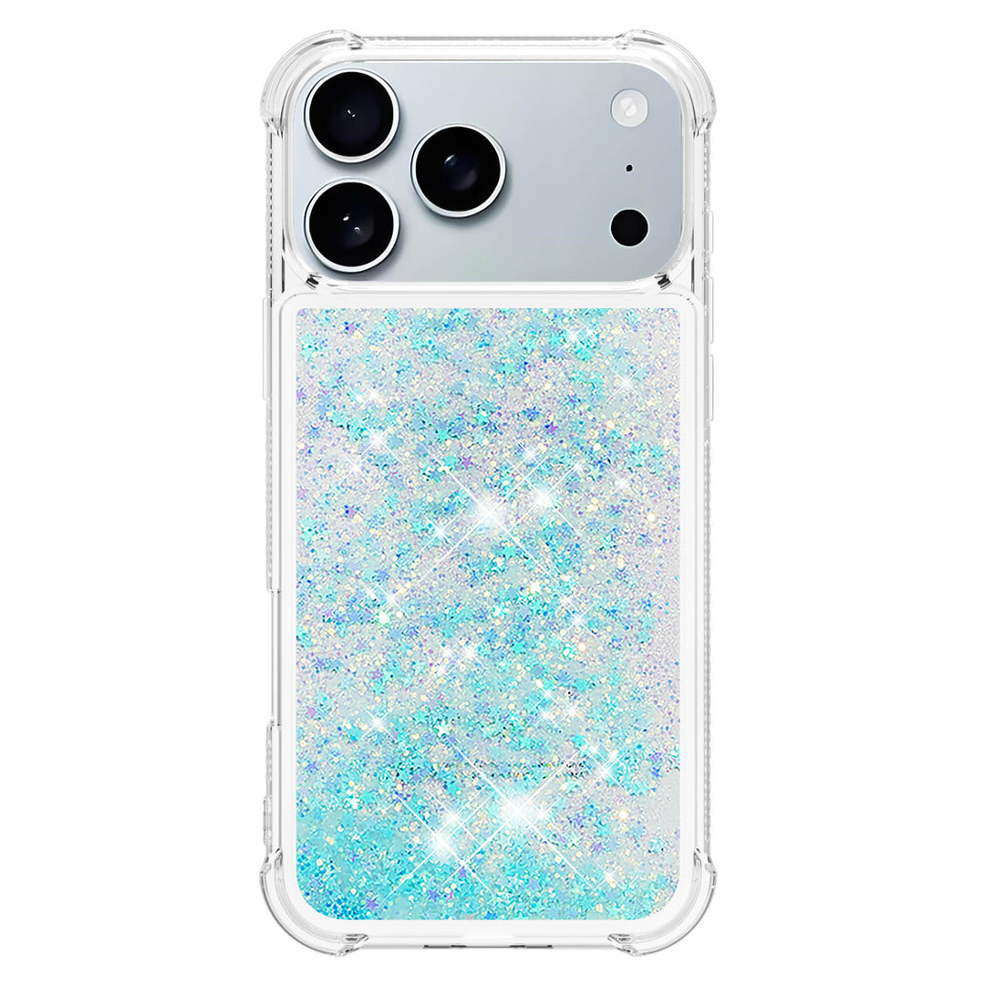 Liquid Schwimmende Glitzer Flakes Hülle/Case für iPhone 17 Pro, 17 Pro Max | ZITOCASES®