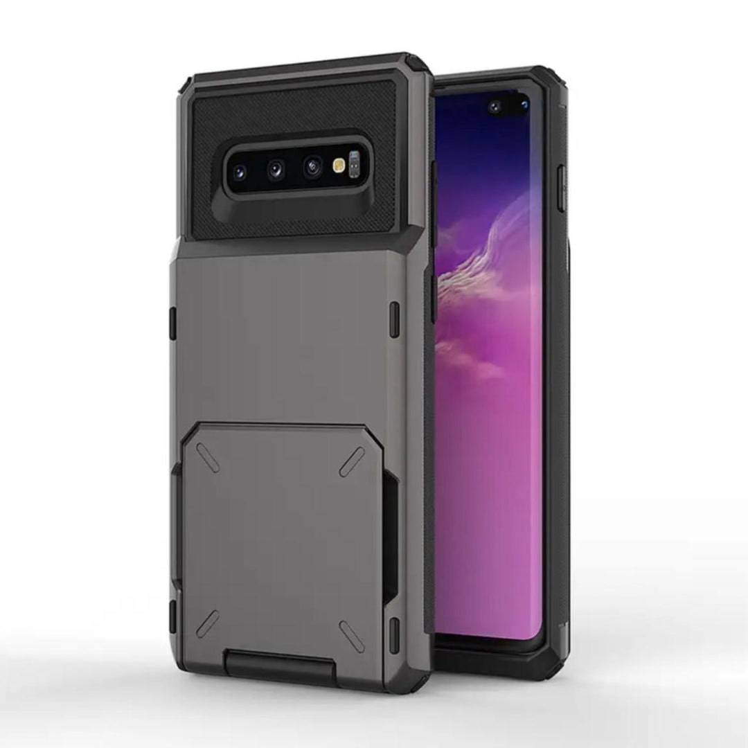 SALE | Samsung Galaxy S10 | Stoßfeste Plastik/Kartenfach Hülle/Case | ZITOCASES®