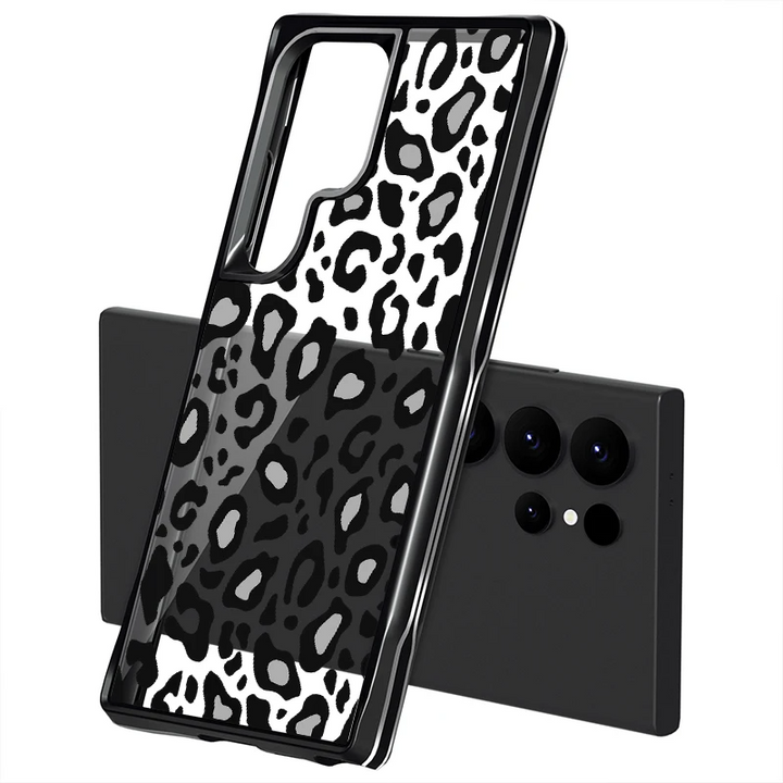 Transparente Leopard Silikon Hülle/Case für Samsung Galaxy S24, S23, Note-Serie | ZITOCASES®