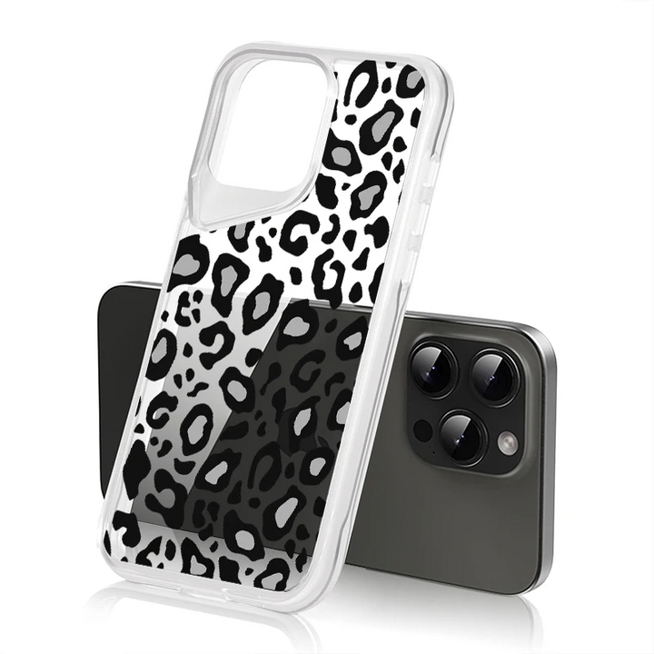 Transparente Leopard Silikon Hülle/Case für iPhone 16, 15, 14, 13-Serie | ZITOCASES®