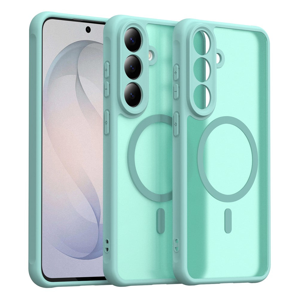 Matte Transparente MagSafe/Magnet Hülle/Case für Samsung Galaxy S26 FE