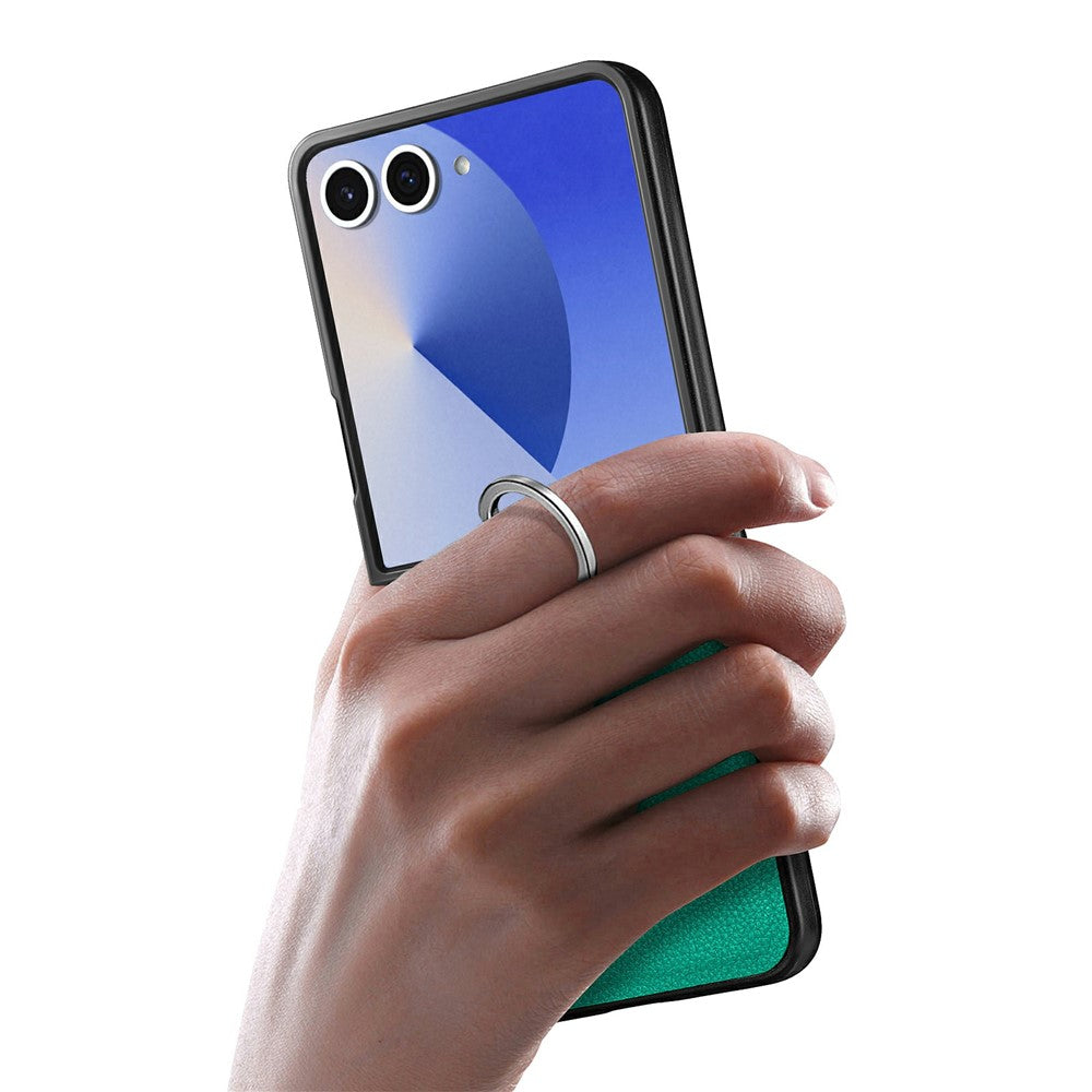 Kunstleder Ring Hülle/Case für Samsung Galaxy Z Flip 8 | ZITOCASES®