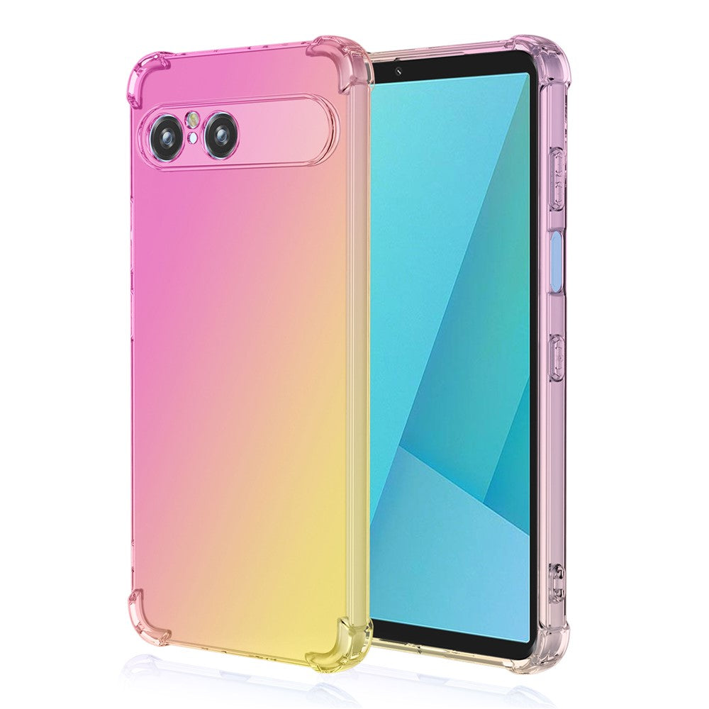 Regenbogen Airbag Soft Hülle/Case für Sony Xperia 10 VIII