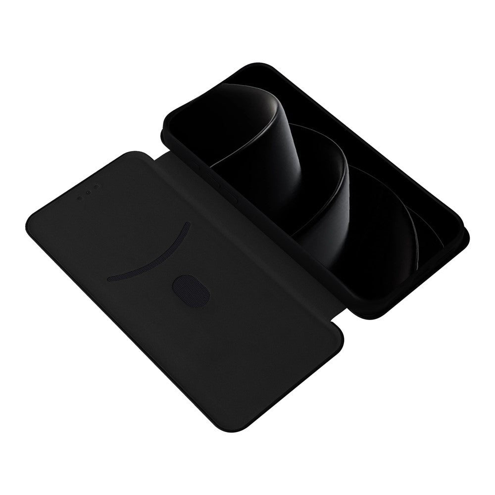 Carbon Optik Klapphülle/Flipcase für iPhone 18 Pro, 18 Pro Max | ZITOCASES®