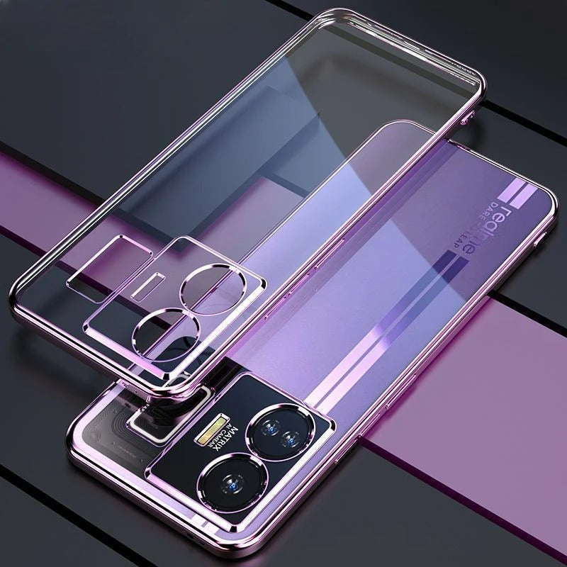 Transparent/Chrom Soft Hülle/Case verschiedene Farben für Realme GT 7 Pro, GT 6, 6T, NEO 5, 3T, 3, 2, Master Edition, Narzo 50, 30, X50, X2 Pro, X2, C75, C55, C51, C35, C33 C31, C30, C25Y, C21Y, C11, 14X, 14 Pro, 12 Pro Plus, 12 Plus, 12 Pro | ZITOCASES®