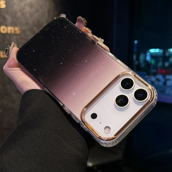 Glitzer/Farbverlauf Silikon Hülle/Case für iPhone 17 Pro, 17 Pro Max | ZITOCASES®