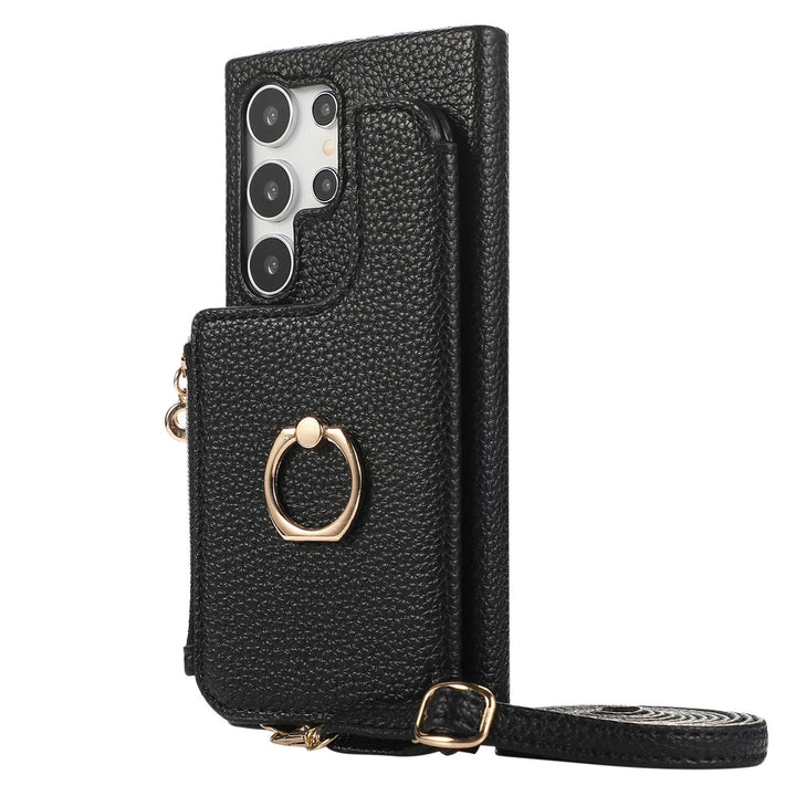 Kunstleder Kartenfach Hülle/Case inkl. Ring für Samsung Galaxy S24, S24 Plus, S24 Ultra, S24 FE, S23 FE, S23, S23 Plus, S23 Ultra, S22, S22 Plus, S22 Ultra, S21 FE, S21, S21 Plus, S21 Ultra, S20, S20 Plus, S20 Ultra, S20 FE, S10, S10 Plus, S10e, Note 20 | ZITOCASES®