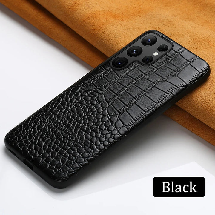 Krokodil-Leder Optik Hülle/Case verschiedene Farben für Samsung Galaxy  S24, S24 Plus, S24 Ultra, S24 FE, S23 FE, S23, S23 Plus, S23 Ultra, S22, S22 Plus, S22 Ultra, S21 FE, S21, S21 Plus, S21 Ultra, S20, S20 Plus, S20 Ultra, S20 FE, Note 20 | ZITOCASES®