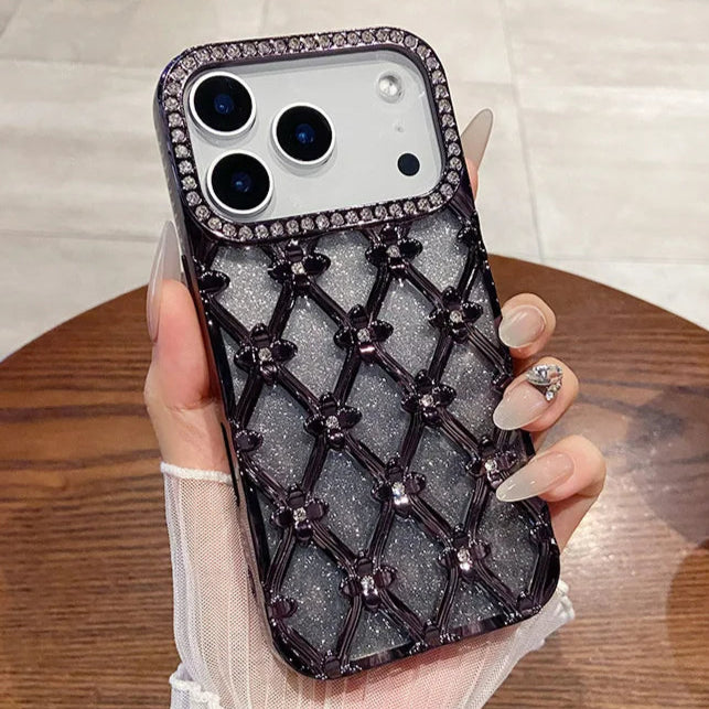 3D Glitzer/Diamant Silikon Hülle/Case für iPhone 17 Pro, 17 Pro Max | ZITOCASES®