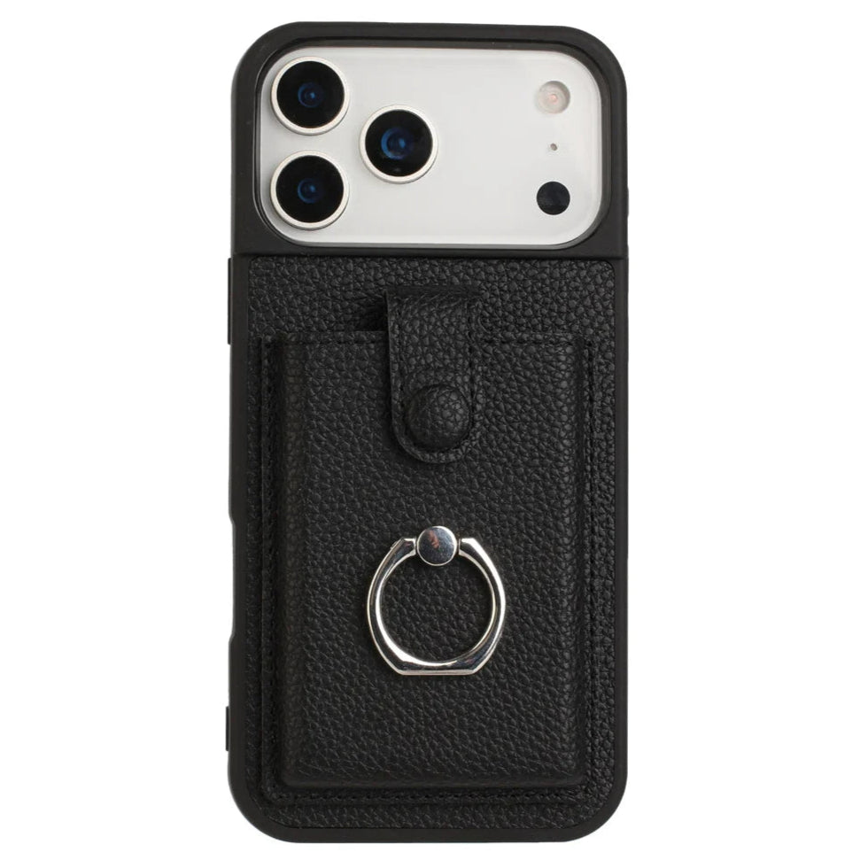 Kunstleder/Kartenfach Ring Hülle/Case für iPhone 17 Pro, 17 Pro Max | ZITOCASES®