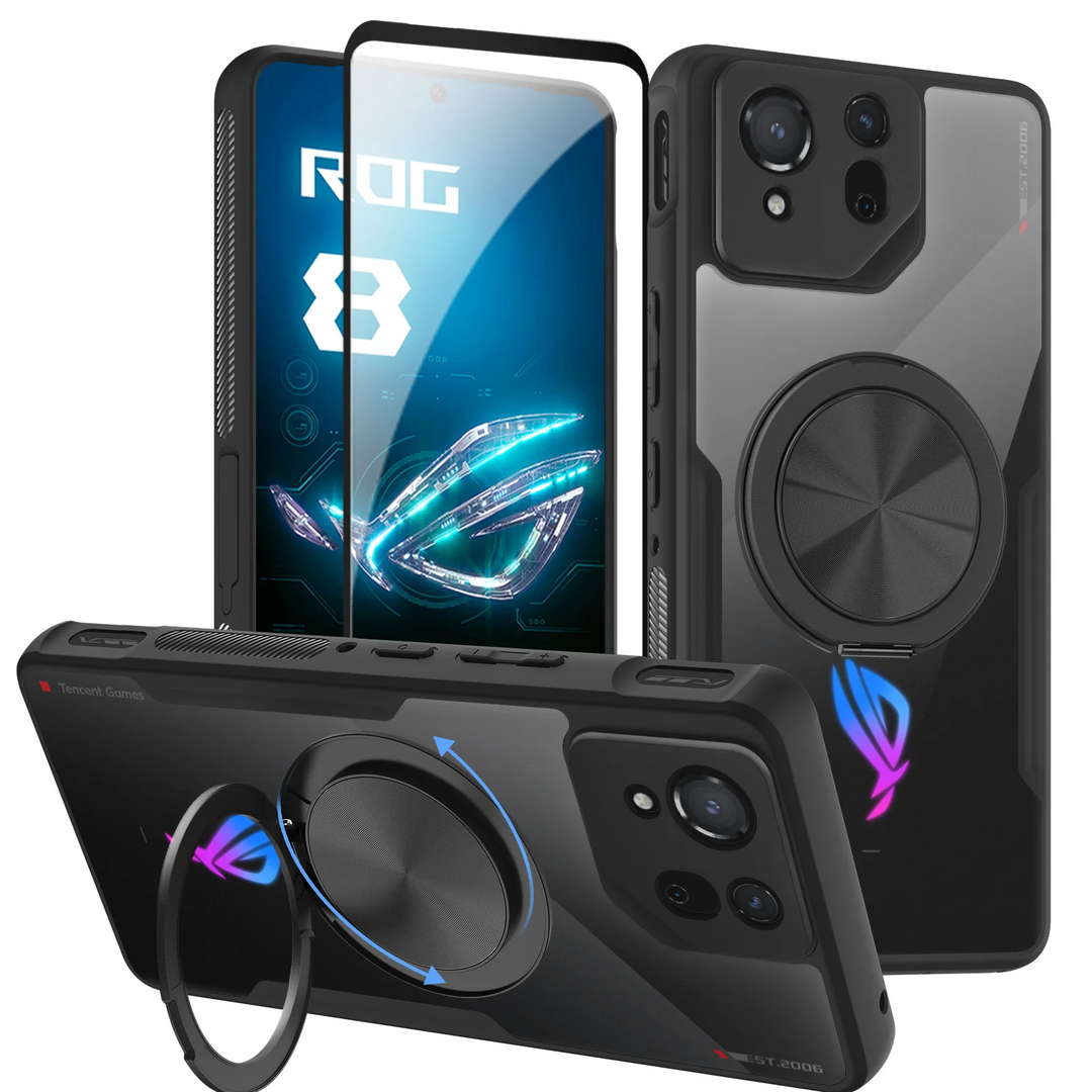 Stoßfeste MagSafe/Magnet Silikon Vollschutz Hülle/Case für Asus ROG Phone 9, 9 Pro, 8, 8 Pro, 7 Ultimate, 7, 6D, 6D Ultimate, 6, 6 Pro, 5s, 5s Pro, 5, 5 Ultimate, 3, 2 | ZITOCASES®