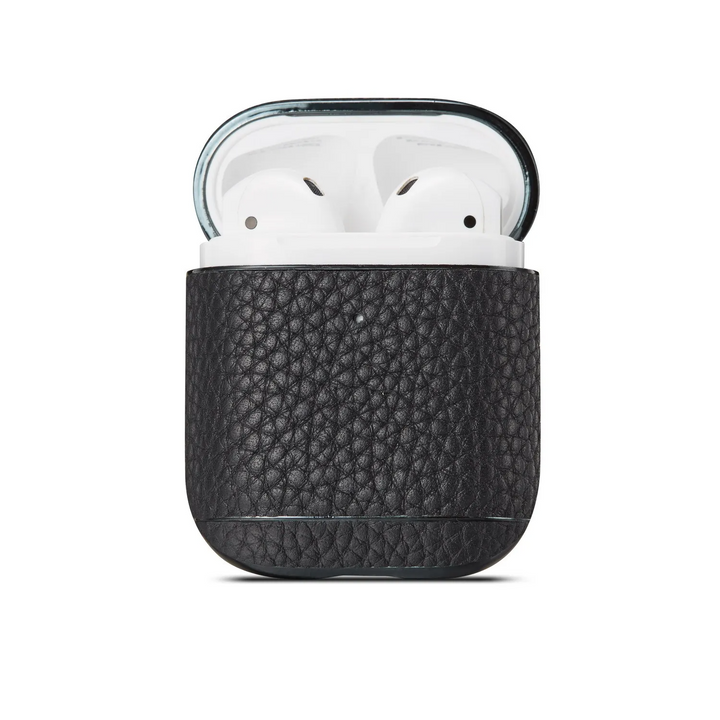 Elegante Kunstleder/Gold Hülle/Case für AirPods 1, 2, 3, 4 | ZITOCASES®