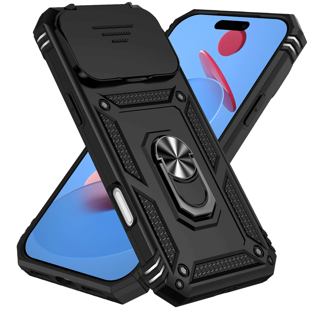 Robuste Outdoor/Magnet Hülle/Case mit klappbarer Kameraabdeckung für iPhone 17 Pro, 17 Pro Max | ZITOCASES®