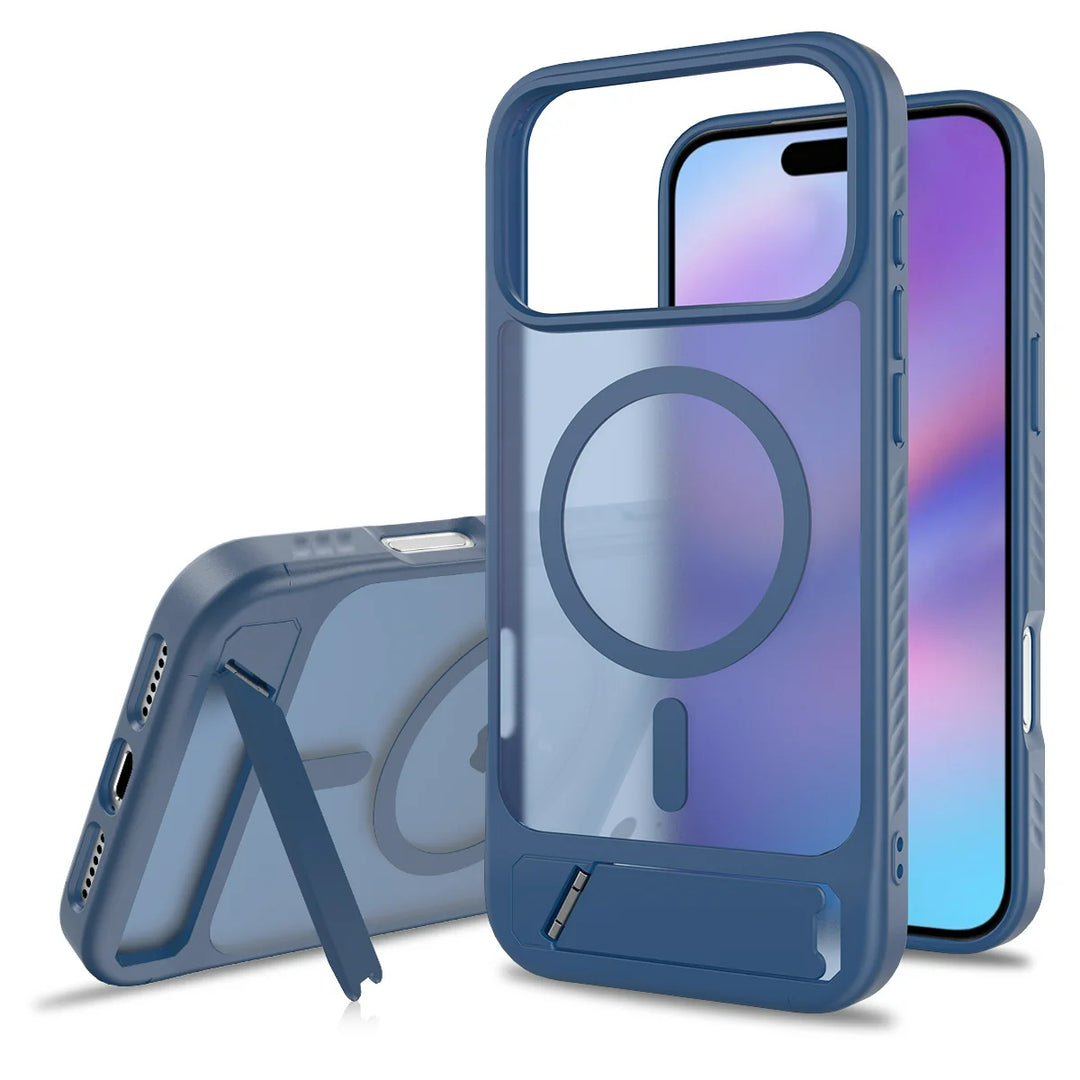 Matte MagSafe/Magnet Hülle/Case mit integriertem Ständer für iPhone 17 Pro, 17 Pro Max | ZITOCASES®