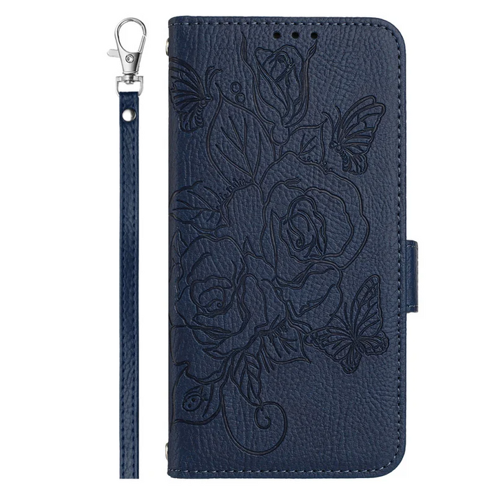 Elegante Rosen Kunstleder Klapp Hülle/Flip Case für  HTC U24 Pro, U23 Pro | ZITOCASES®