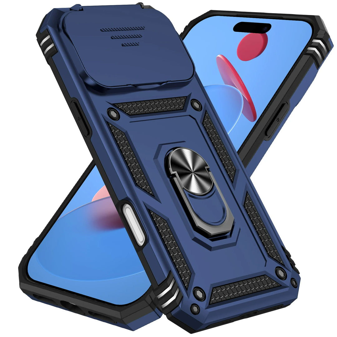 Robuste Outdoor/Magnet Hülle/Case mit klappbarer Kameraabdeckung für iPhone 17 Pro, 17 Pro Max | ZITOCASES®