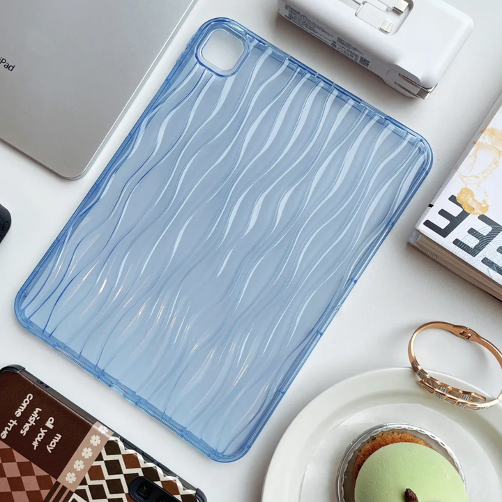 Wellen Silikon Hülle/Case für iPad Pro, Mini-Serie | ZITOCASES®