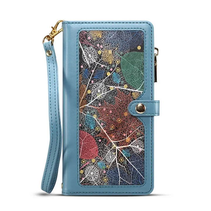 Blumen/Kunst Motiv Kunstleder Klapp Hülle/Flip Case für Motorola Edge 50, 40, 30, G100, G82, G73-Serie | ZITOCASES®