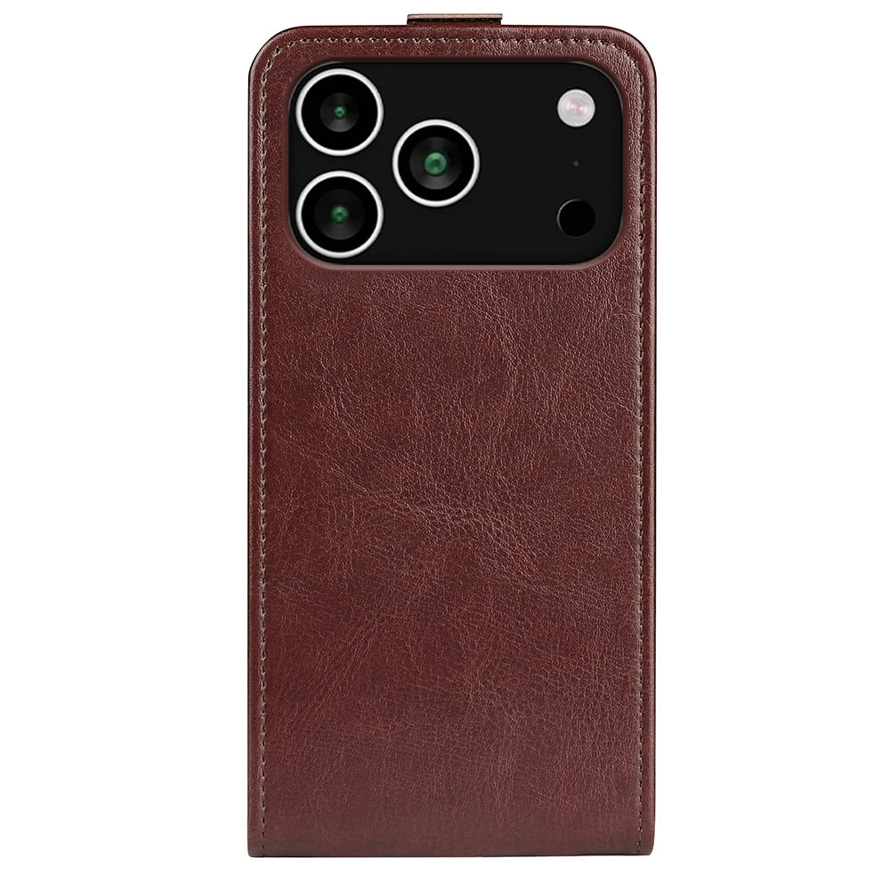 Vertikale Kunstleder Klapp Hülle/Flip Case für iPhone 17 Pro, 17 Pro Max | ZITOCASES®