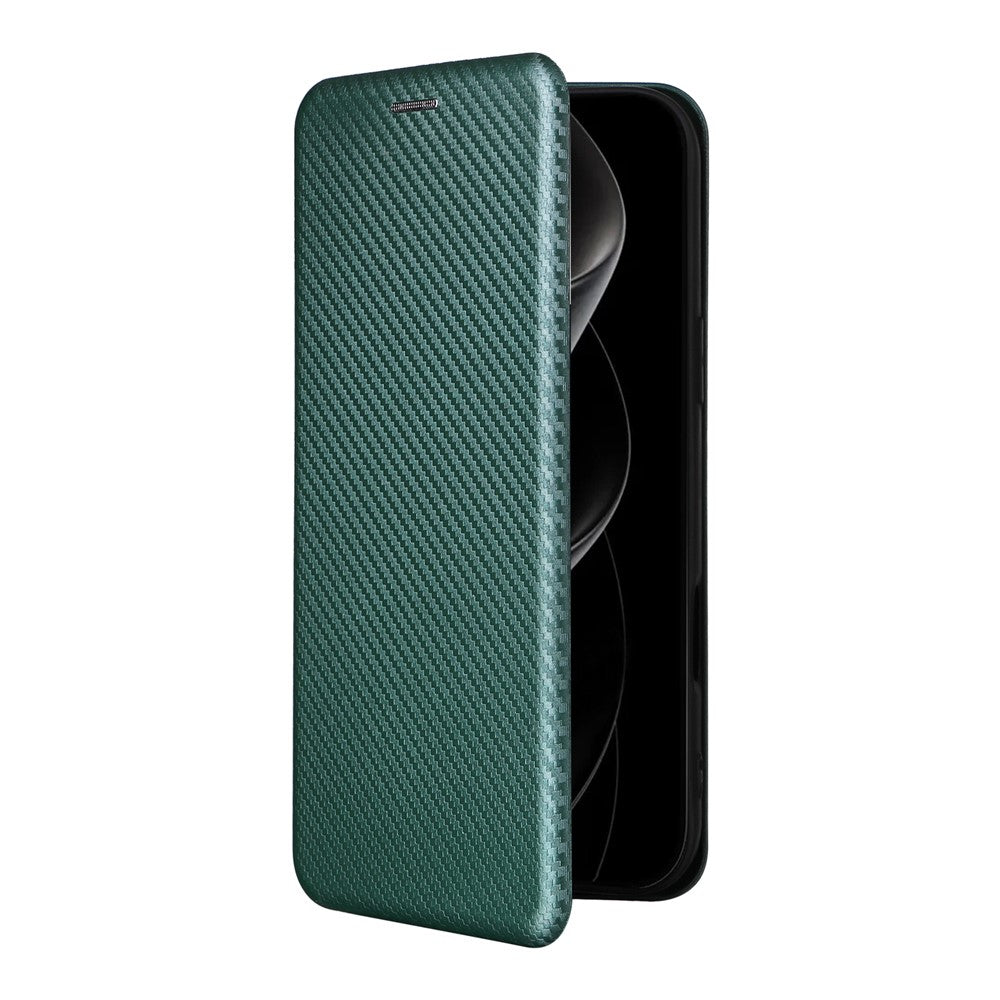 Carbon Optik Klapphülle/Flipcase für iPhone 18 Pro, 18 Pro Max | ZITOCASES®