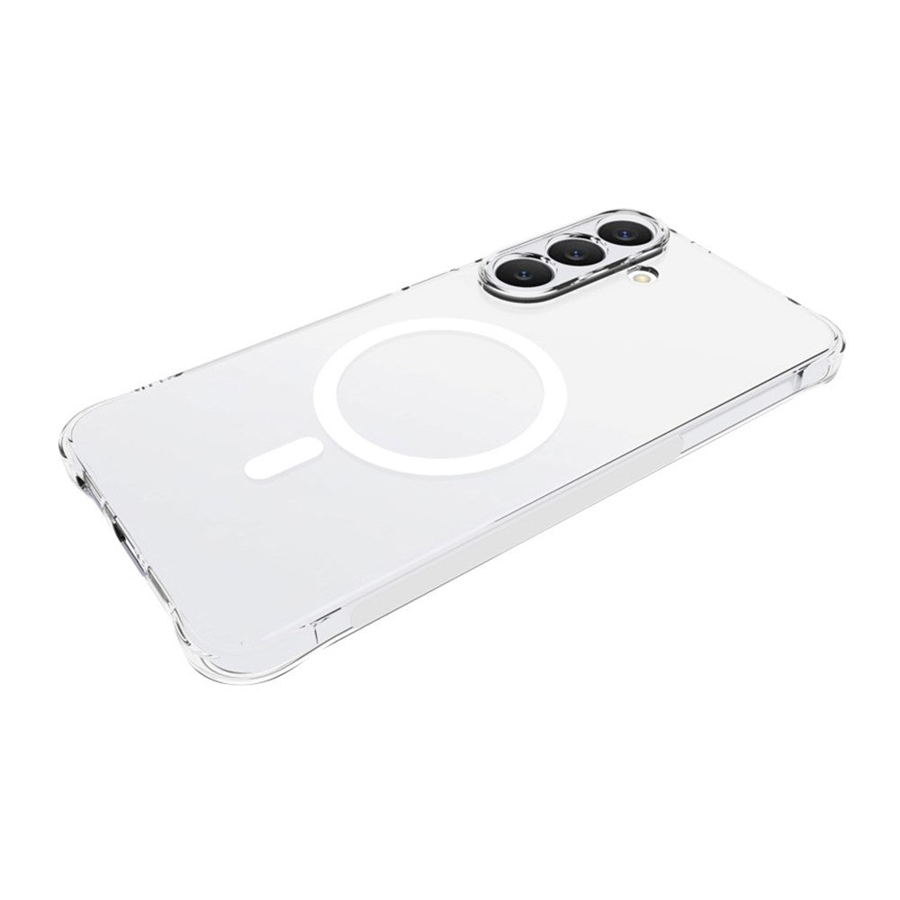 Transparente Airbag MagSafe/Magnet Hülle/Case für Samsung Galaxy S26 FE