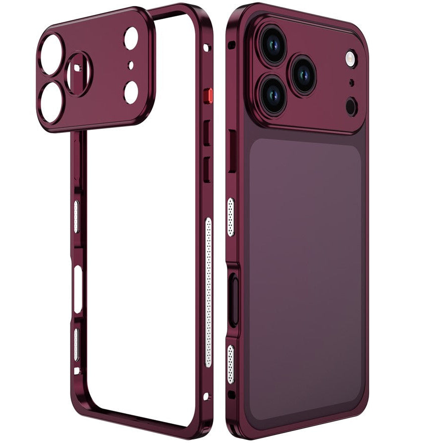 Rahmen/Bumper Aluminium Hülle/Case (inkl. Kameraabdeckung) für iPhone 18 Pro, 18 Pro Max | ZITOCASES®