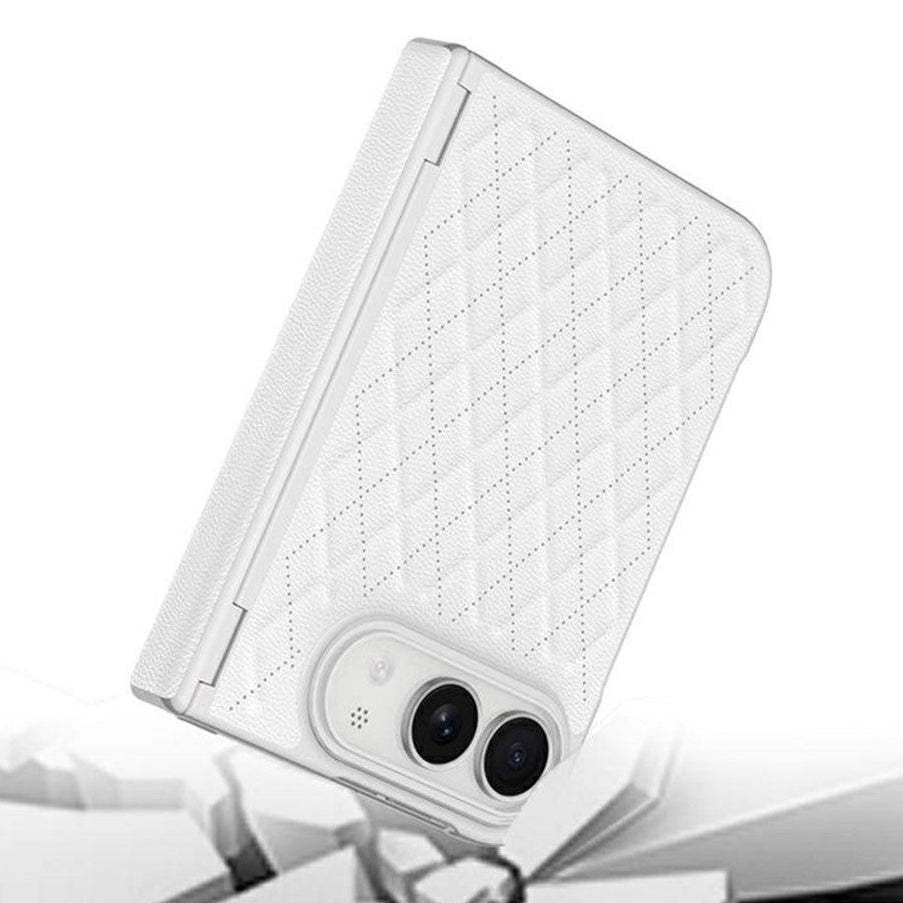 Karierte/Kunstleder Vollschutz [KLARSICHT] Hülle/Case für iPhone Ultra | ZITOCASES®