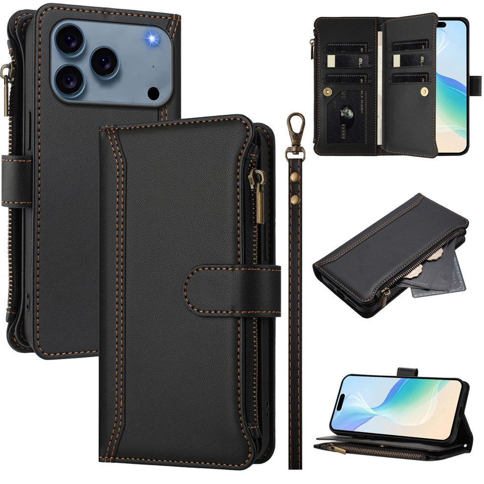 Portemonnaie/Geldbörse Kunstleder Klapphülle/Flipcase für iPhone 18 Pro, 18 Pro Max | ZITOCASES®
