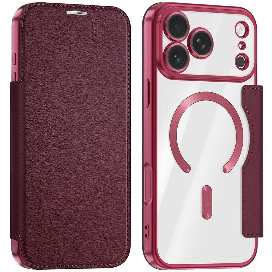 Kunstleder MagSafe/Magnet Klapphülle/Flipcase für iPhone 18 Pro, 18 Pro Max | ZITOCASES®