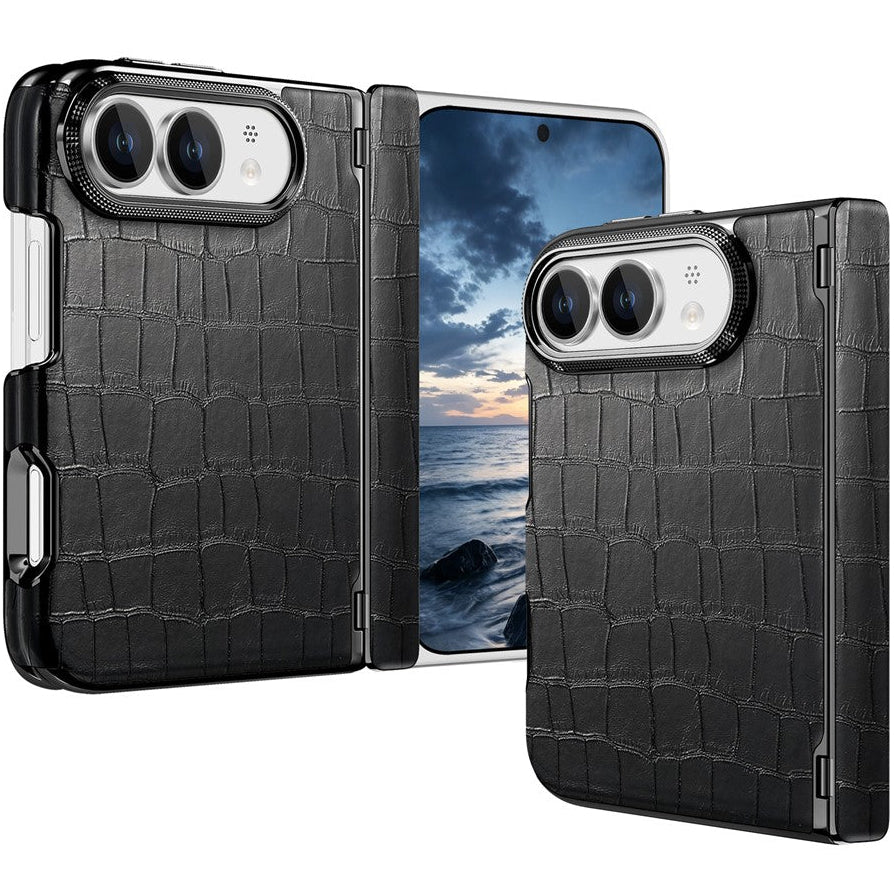 Stoßfeste Krokodil-Leder Optik Silikon/Hartplastik Hülle/Case für iPhone Ultra | ZITOCASES®
