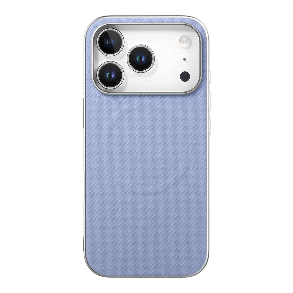 Carbon Optik MagSafe/Magnet Silikon Hülle/Case für iPhone 18 Pro, 18 Pro Max