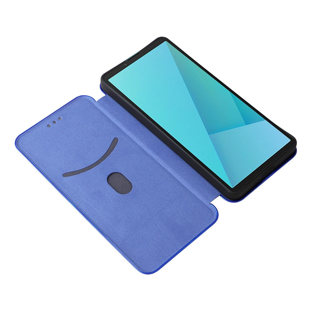 Carbon Optik Klapphülle/Flipcase für Sony Xperia 10 VIII | ZITOCASES®