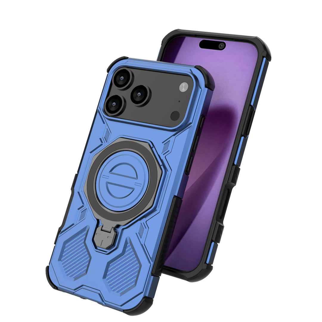 Stoßabsorbierende Outdoor MagSafe/Magnet Hülle/Case mit integriertem Ständer für iPhone 17 Pro, 17 Pro Max | ZITOCASES®