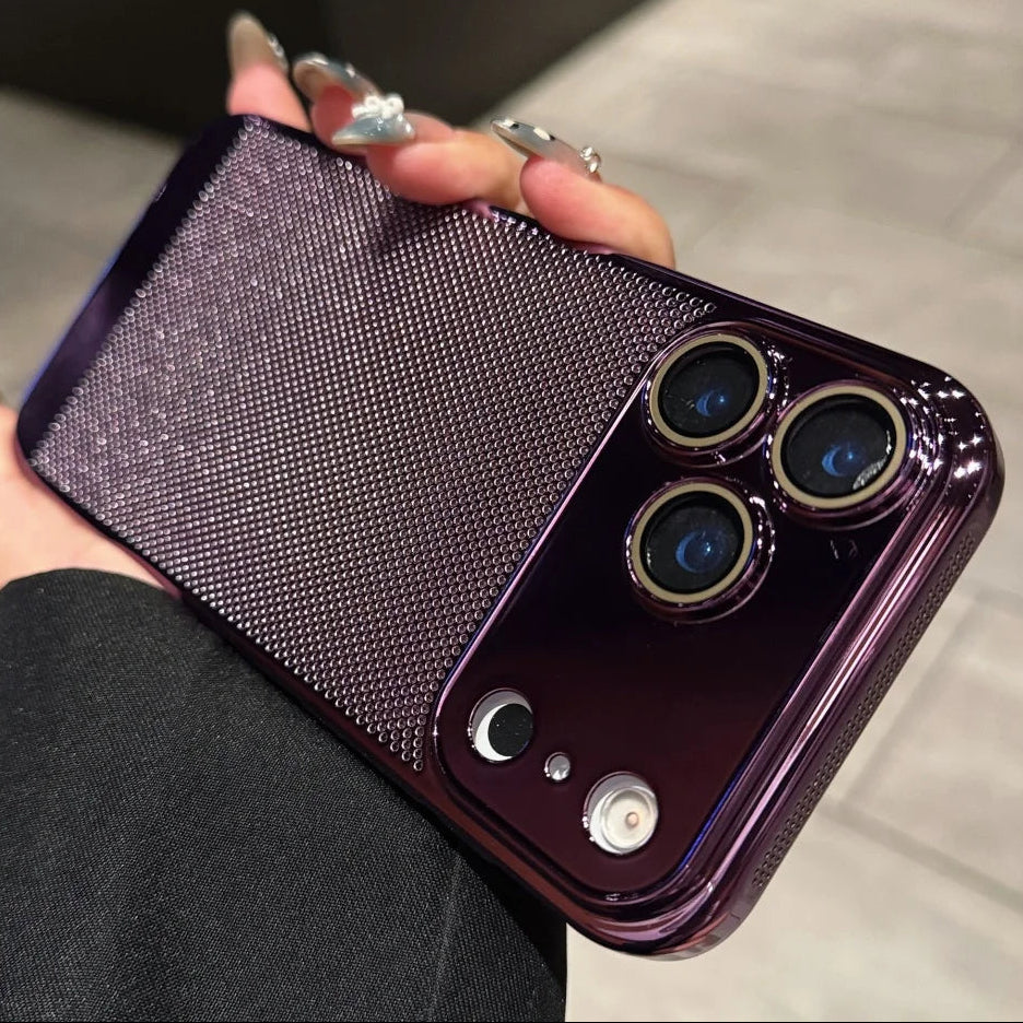 Gelochte/Wärmeableitende Plastik Hülle/Case für iPhone 17 Pro, 17 Pro Max | ZITOCASES®