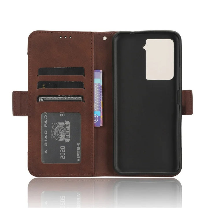 Kunstleder/Kartenfach Wallet Klapp Hülle/Flip Case für HTC U24 Pro, U23 Pro | ZITOCASES®