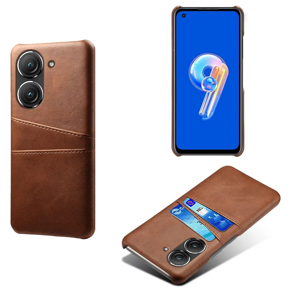 Kunstleder Optik Hülle/Case mit Kartenfach für Asus ZenFone 12 Ultra, 11 Ultra, 10, 9, 8, 7 Pro, 6 | ZITOCASES®