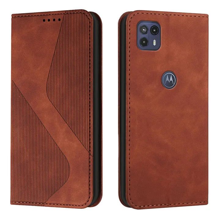 Edle Kunstleder Muster Klapp Hülle/Case für Motorola Edge - Serie | ZITOCASES®