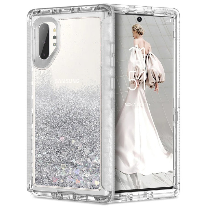 SALE | Samsung Galaxy S24 Ultra | Stoßfeste Liquid/Glitzer Vollschutz Hülle/Case | ZITOCASES®