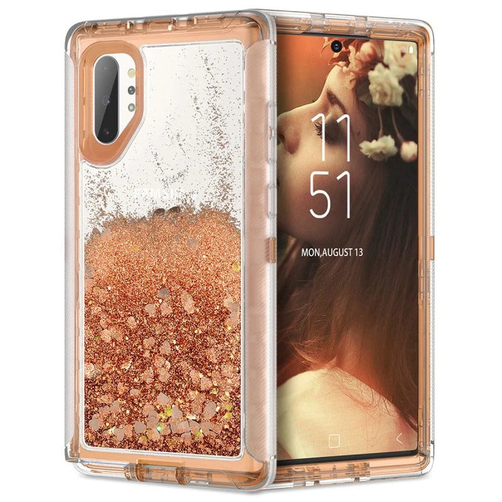 Stoßfeste Liquid/Glitzer Vollschutz Hülle/Case für Samsung Galaxy S24, S23, S22-Serie | ZITOCASES®