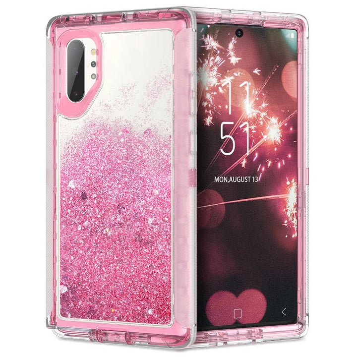 Stoßfeste Liquid/Glitzer Vollschutz Hülle/Case für Samsung Galaxy Note-Serie | ZITOCASES®