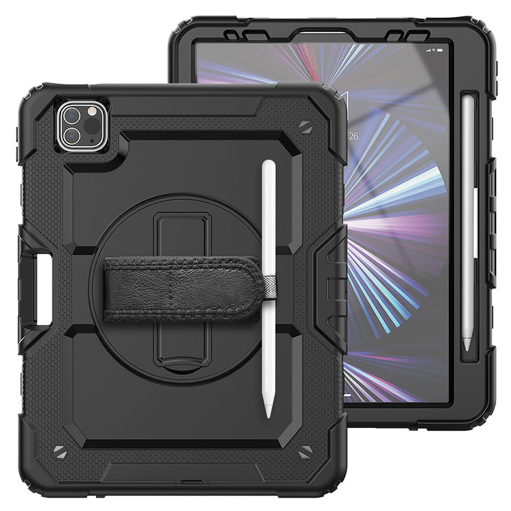 Dreiteilige Outdoor/Airbag Soft Hülle/Case inkl. Gurt für iPad, Mini, Pro, Air | ZITOCASES®